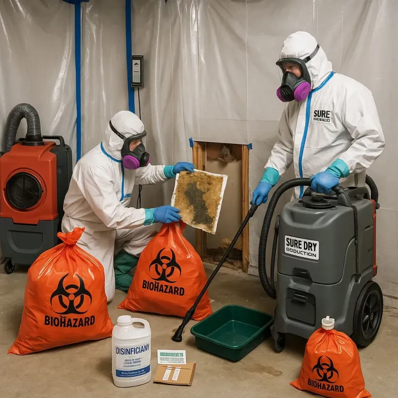 Contaminated Water Handling Protocols process in Alexander, AR