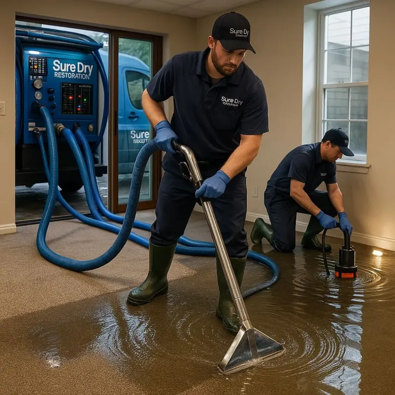 Water Extraction and Removal process in Alexander, AR